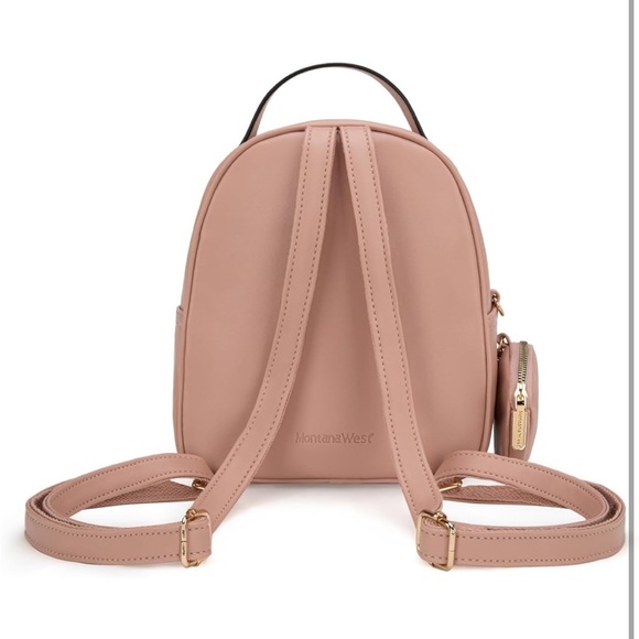 Montana West mini Backpack with Coin Pouch - Picture 3 of 6